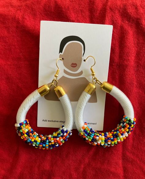 Ankara Earrings Leone Culture, African Culture Earrings, Juneteenth Earrings, African Inspired Clothing, African Inspired, Outfit Accessories, Clothes