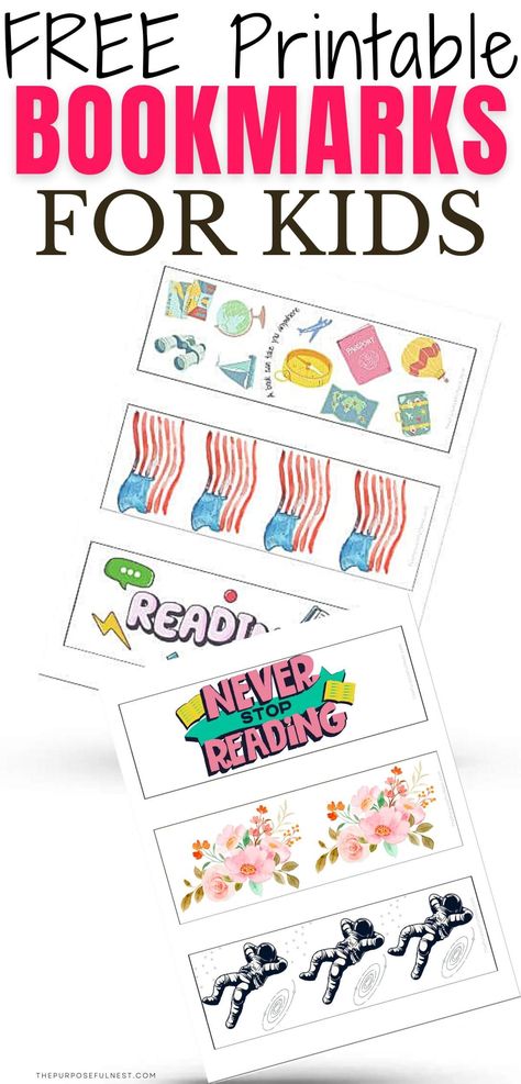 Help kids stay motivated to read this summer with these free printable bookmarks! Print and encourage reading time all season long. Kids Bookmarks, Bookmarks Print, Bookmarks For Kids, Free Printable Bookmarks, Kids Summer Reading, Printable Bookmarks, Bookmarks Kids, Book Markers, Bookmarks Printable