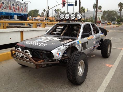 Rad Racer — radracerblog: Bmw E30 Coupe Baja Kate Demianova, Rally Subaru, Bmw E30 Coupe, Offroad Cars, Baja Truck, Off Road Cars, Car Throttle, Car Max, Rally Raid