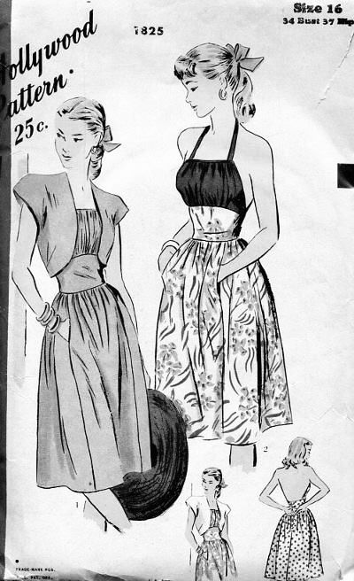 Vintage Clothes Patterns, Patron Vintage, Vintage Dress Patterns, 40s Fashion, Retro Mode, Vestidos Vintage, 1940s Fashion, Moda Vintage, Gathered Skirt