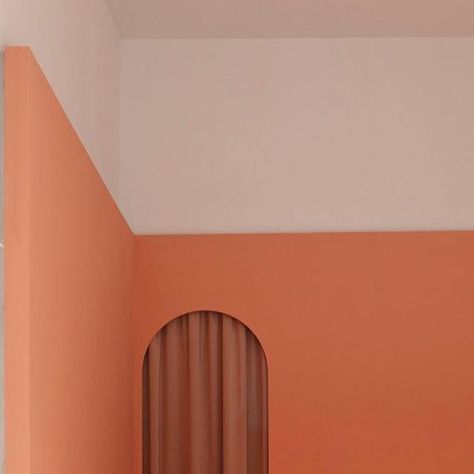 Colour Blocking Interior, Colour Interior, Wall Insert, Block Colour, Colour Blocking, January 26, Spare Room, Old Hollywood Glamour, Colour Block