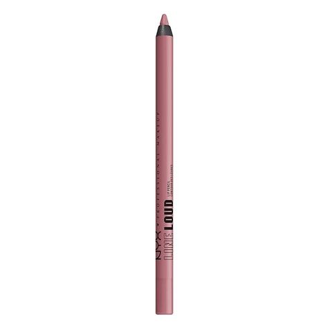 NYX PROFESSIONAL MAKEUP Line Loud Lip Liner, Longwear and Pigmented Lip Pencil with Jojoba Oil & Vitamin E - Fierce Flirt (Light Mauve Pink) Nyx Lip Liner, Lip Color Shades, Lipstick Smudge, Nyx Lip, Nyx Makeup, Cruelty Free Cosmetics, Lip Shapes, Smooth Lips, How To Line Lips