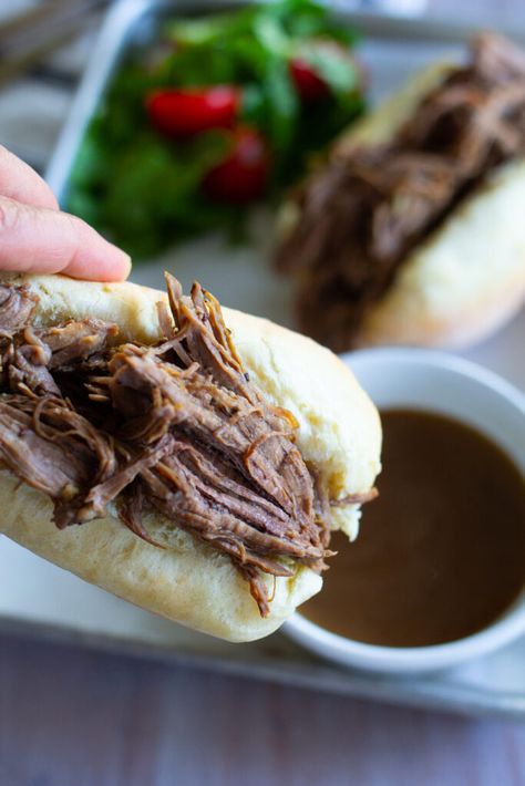 Easy Homemade Au Jus Recipe | A Bountiful Kitchen Homemade Au Jus Recipe, Homemade Au Jus, Easy Au Jus Recipe, Jus Sauce, Jus Recipe, Beef Au Jus, Au Jus Recipe, A Bountiful Kitchen, Bountiful Kitchen