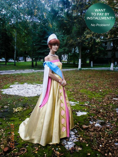 Anastasia Outfits, Cosplay Contest, Anastasia Cosplay, Halloween Costume Adult, Anastasia Dress, Contest Ideas, Cosplay Inspo, Princess Cosplay, Disney Bound Outfits