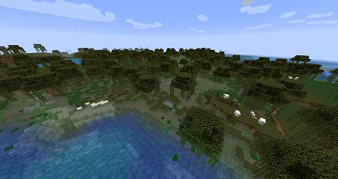 Minecraft Swamp, Savanna Biome, Witch Hut, Minecraft Seeds, Minecraft Seed, Mangrove Swamp, Create A World, Acacia Tree, Biome