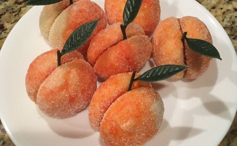 Italian Peach Cookies (Pesche Dolci) – Juvenile Journey Italian Peach Cookies, Pittsburgh Wedding Cookie Table, Cake Supply Store, Wedding Cookie Table, Peach Cookies, Wedding Cookie, Cookie Table, Dipped Cookies, Cake Supplies