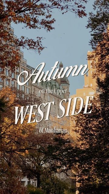 ethan barber • new york city on Instagram: "POV: it’s a crisp november morning and you just left your upper west side apartment in search of a cappuccino, croissant, and a bouquet of freshly sharpened pencils ✏️🌇🎃🍁🍂  shot on iphone  4k at 30fps autumn in new york city  #ethanbarberco #autumninnewyork #upperwestside #uws #nostalgia #00s #2000s #newyorkcitylife #newyorkphotographer" New York Autumn Aesthetic, Autumn In New York Aesthetic, New York Fall Aesthetic, New York In Autumn, Ethan Barber, November In New York, New York In The Fall, Nyc Autumn, New York Autumn