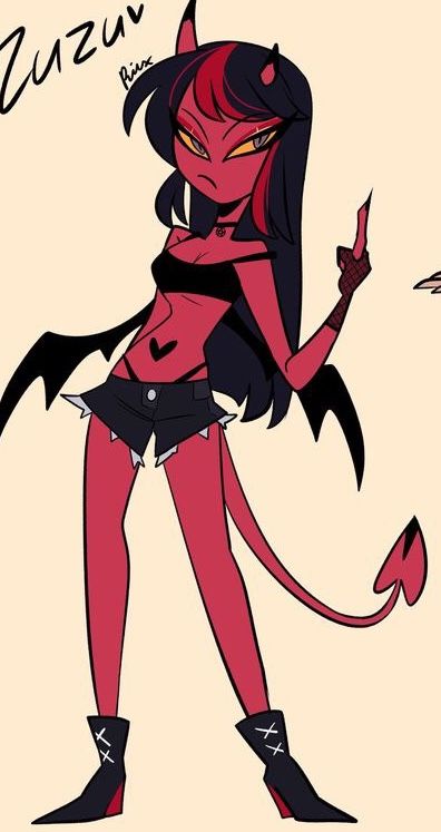 Helluva Boss Imp Oc Female, Zuzu Helluva Boss, Helluva Boss Succubus Oc Base, Helluvaboss Succubus, Hellvula Boss Oc, Hell Of A Boss Oc, Hazbin Hotel Oc Male Demon, Helluva Boss Body Base, Hellvana Boss Oc