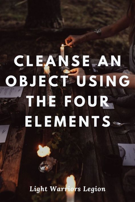 Cleanse an Object Using the Four Elements Element Lighting, The Four Elements, Elemental Magic, Magic Herbs, Creative Visualization, Four Elements, Witchcraft For Beginners, Wicca Witchcraft, Wiccan Spells