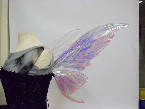 Iridescent Fairy Wings with Silver Veins (Titania) Fairy Wings Aesthetic, Winx Core, Iridescent Fairy Wings, Purple Fairy Wings, Fairies Aesthetic, Pixie Aesthetic, Iridescent Fairy, Tinkerbell Fairies, Pixie Hollow