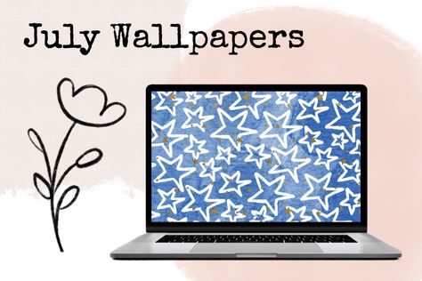 July Wallpapers 4k Aesthetic Wallpaper, July Illustration, Imac Wallpaper, July Background, Wallpaper 2023, Aesthetic Laptop, Laptop Wallpapers, Pc Wallpaper, Computer Desktop