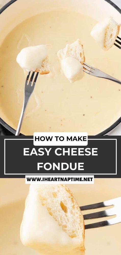 Fondue Cheese Recipe, Easy Cheese Fondue Recipe, How To Make Fondue, Cheese Fondue Recipe Easy, Easy Fondue Recipes, Best Cheese Fondue, Easy Cheese Fondue, Cheese Fondue Recipe, Easy Fondue