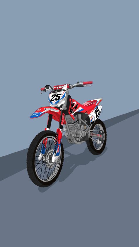 Dirt Bikes Wallpaper, Motocross Aesthetic, Motos Aesthetic, Dirt Bike Wallpaper, Motorbike Wallpaper, Motocross Poster, Motorbike Illustration, Honda Dirt Bike, Tomboy Art