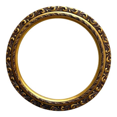 Beautiful never used vintage store stock quality frame just waiting to hear frame your beautiful photo or artwork. Royal Picture Frame, Circle Picture Frame, Publication Material, Vintage Frame Png, Round Gold Frame, Gothic Frame, Round Picture Frames, Material Ideas, Gilded Frame