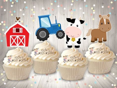 Farm Baby Shower Cake, Barn Birthday Party, Barnyard Cake, Animal Party Decorations, Baby Shower Cake Decorations, Tractor Party, Farm Theme Birthday, Farm Baby Shower, Farm Cake