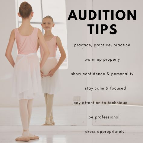 Dance auditions can be both exhilarating and nerve-wracking. Whether you're auditioning for a professional dance company, a musical theater production, or a dance competition, preparation is key to standing out and impressing the judges. Audition Tips, Ballet Photoshoot, Ballet Competition, Dance Audition, Form Fitting Clothes, Dance Attire, Warm Up Routine, Dance Socks, Dance Inspiration