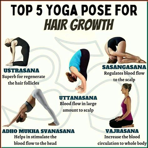 Top 6 Exercises For Hair Growth: There are several exercises that help with hair growth. They have a positive effect on your hair as they increase blood flow to your scalp. In this article, we have discussed the benefits of exercising for your hair and the best exercises and yoga poses for hair growth. Take a look! #haircare #haircaretips #hairgrowth #exercise #HealthyLifestyle #NutritionTips #FitLife #HealthTips #HealthyLiving #Wellness #FitnessTips #SelfCare Periods Workouts, Yoga Facts, Yoga Hair, Yoga Breathing, Daily Yoga Workout, Relaxing Yoga, Health And Fitness Articles, Easy Yoga Workouts, Best Exercises