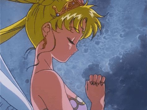 When I grow up, I wanna be the Moon Princess. Sailor Moon Gif, Sailor Moon Episodes, Queen Serenity, Sailor Moon Screencaps, Neo Queen Serenity, Moon Kingdom, Sailor Moon Stars, Sailor Senshi, Sailor Moon Aesthetic