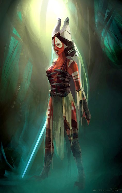 Togruta Jedi Master Shaak Ti - Pictures & Characters Art - Star Wars: The Force Unleashed Shak Ti, Togruta Jedi, Shaak Ti, Force Unleashed, The Force Unleashed, Jedi Art, Jedi Sith, Jedi Order, Heroic Fantasy