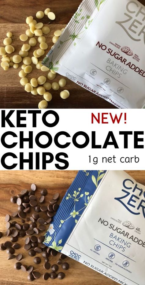 Choc Zero, Keto White Chocolate, Keto Friendly Ice Cream, High Protein Low Carb Snacks, Easy Low Carb Snacks, Sugar Free Baking, Keto Cookie Recipes, Keto Tips, Sugar Free Candy