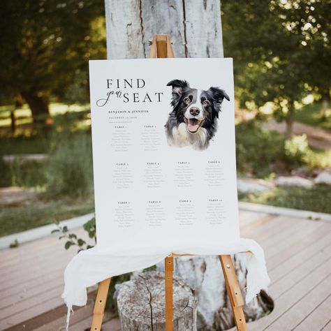 10 Table Seating Chart Custom Pet Illustration for Wedding Sign, Get Married Dog of Honor Seating Chart Ideas, Large Seating Chart Dog Cat by LittleDreamWedding on Etsy Large Seating Chart, Chart Dog, Seating Chart Ideas, Catholic Wedding Program, Dog Of Honor, Signature Cocktail Sign, Table Seating Chart, Chart Ideas, Pet Illustration