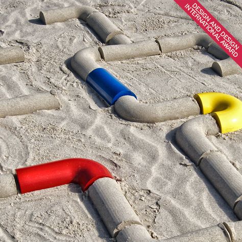 Beach Toys by Carlos Ribau, via Behance Beach Toys For Kids, Beach Necessities, Summer Toys, Sand Toys, Unique Beach, Beach Activities, Travel Toys, Beach Gear, Unique Toys