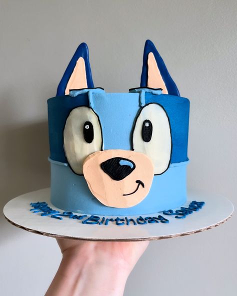 Bluey birthday! 💙🩵 • • Order Bluey cakes on our website 🔗 in bio! • • #blueycake #blueybirthday #buttercreamcakes #buttercreamcake #buttercream #buttercreamart #customcake #cakedecorating #cakestagram #cakedesign #instacake #cakeideas #vermontbakery #vermontbaker #homebaker #homebakery #bakergram #vermont #madeinvermont #madeinvt #shelburnevermont #shelburnevt #bluehousebakeshop #cake #baker #pastrychef Bluey Birthday, Cream Art, Home Bakery, Bake Shop, Pastry Chef, Buttercream Cake, Blue House, Custom Cakes, Vermont