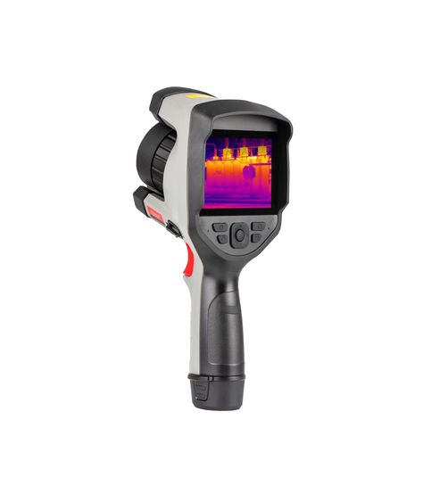 Eluox infrared thermal camera EIRC10
Detector type: uncooled focal plane micro-thermal
Detector array size: 640x480 pixel
Spectral response: 8 -- 14 micron
Frame rate: 50/60Hz
NETD: 50mK at 30 Celsius
Field of view: 25 deg. x 19 deg.
Spatial resolution: 0.67mrad
Lens: Automatic identification
Focus range: 0.1 m to infinite
Focus mode: Manual/electric/automatic
Temperature range: -20 --- +650 Celsius, extendable up to +1200 Celsius Electrical Inspection, Thermal Camera, House Heating, Infrared Thermometer, Gadgets, Heat