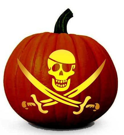 Skull Pumpkin Carving, Scary Pirate, Pumpkin Carving Pattern, Pirate Pumpkin, Printable Pumpkin Stencils, Pumpkin Carving Patterns Free, Free Stencils Printables, Amazing Pumpkin Carving, Easy Pumpkin Carving