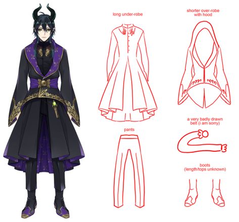 Ceremonial Robes, Wonderland Costumes, Twisted Disney, Cosplay Tutorial, Anime Dress, Fashion Design Drawings, Other Outfits, Twisted Wonderland, Anime Outfits