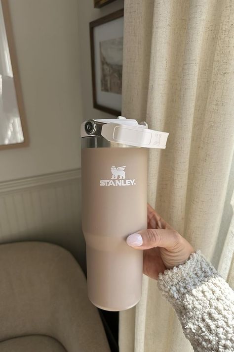 Isn't this just the cutest almond rose 30 oz tumbler? Hydrate in style with this high quality water bottle. The color tones are absolutely perfect, making this a trending tumbler. Add this Stanley cup to your neutral tumbler collection.

#stanleycup #hydration #waterbottel #neutraltumbler #momstyle Neutral Tumbler, Cute Stanley, Earthy Home Decor, Water Tumbler, 30 Oz Tumbler, Decor Essentials, Affordable Home Decor, Stanley Cup, Decorating On A Budget