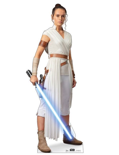 Rey (Star Wars IX) Cardboard Standup Cardboard Standup, Knights Of Ren, Life Size Cutouts, The Rise Of Skywalker, Rise Of Skywalker, Fairs And Festivals, Rey Star Wars, Star Wars Costumes, Cardboard Cutouts