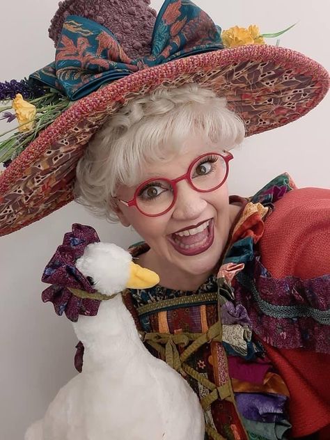 Mother Goose Costume, Goose Costume, Inspired Costumes, Mother Goose, Mrs Claus, Christmas Carol, Nursery Rhymes, Costume Ideas, Puppets