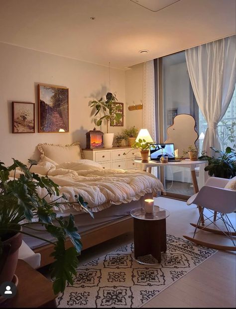 Natural Vibes, Redecorate Bedroom, Cozy Room Decor, Ideas Living Room, Apartment Decor Inspiration, Dream Room Inspiration, Room Makeover Bedroom, Furniture Bedroom, Design Bedroom