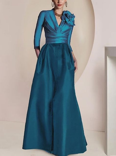 Costume Vert, Mode Ab 50, Formal Wedding Guests, Modesty Fashion, Vintage Party, Mother Of The Bride Dress, Jewel Neck, Groom Dress, Wedding Bridesmaid Dresses