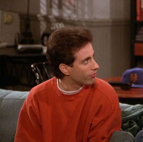 Young Jerry Seinfeld, Jerry Seinfeld 90s, Seinfeld Fashion, Elaine Benes, Outfit Reference, Jerry Seinfeld, Movie Directors, Fav Celebrities, Twist Of Fate