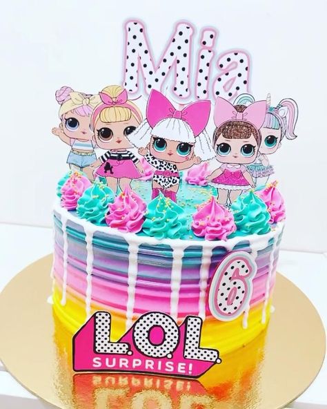 Lol Surprise Cake [Video] | Funny birthday cakes, Cheetah birthday cakes, Cute birthday cakes L.o.l Cakes Birthday, L.o.l Birthday Cake, Birthday Cake For 6 Year Girl, 6 Year Birthday Cake, Lol Surprise Dolls Party Ideas Cake, Lol Cakes Birthday Girl, Lol Cake Ideas, Lol Birthday Cake Ideas, Lolsurprise Cake