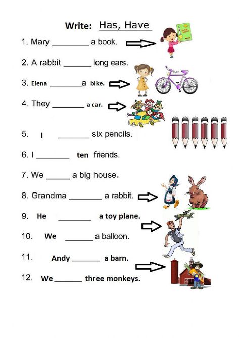 Have has online worksheet for 1. You can do the exercises online or download the worksheet as pdf. Class Two English Worksheet, Has Have Had Worksheet Class 2, Use Of Has And Have, Have And Has Activities, Have Has Had, Is And Are Worksheets For Kindergarten, Has Have Had Worksheet For Grade 2, Has Have Had Worksheet Grade 3, Has And Have