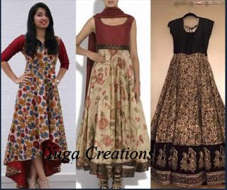 Kalamkari Designer kurta Over Coats, Kalamkari Prints, Frock Models, Kalamkari Dresses, Kalamkari Designs, Ancient Indian Art, Kalamkari Sarees, Western Dresses For Women, Indian Outfits Lehenga