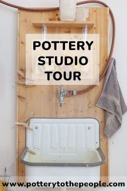 Come visit my pottery studio! In this video, I will show you all around my community ceramics studio-- how I set up my pottery space, our workflow, where we keep out pottery tools, etc. If you're interested in setting up your own pottery studio, check out mine for inspiration! Diy Home Pottery Studio, Home Ceramic Studio Ideas, Pottery Set Up, Pottery Studio Shelving, Garage Pottery Studio Ideas, Ikea Pottery Studio, Pottery Tools Storage, Pottery Studio Organization, Pottery Studio Shed