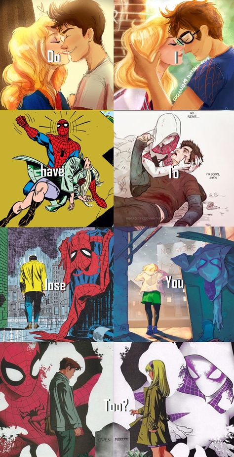 Image Spiderman, Spiderman Artwork, Marvel Fan Art, Marvel Spiderman Art, Spiderman Comic, Spider Gwen, Marvel Jokes, Avengers Funny, Family Moments