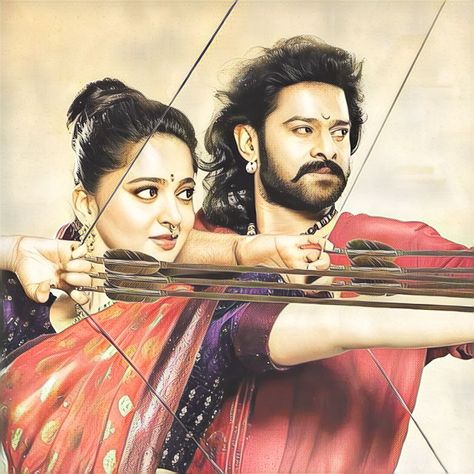 Baahubali2 Anushka Pics, Bahubali Movie, Prabhas And Anushka, Bahubali 2, Prabhas Actor, South Star, Prabhas Pics, Photo Album Design, Anushka Shetty