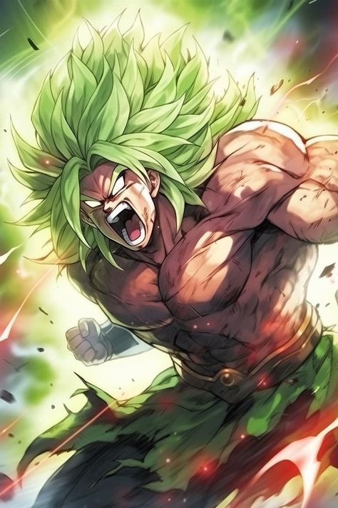 Broly Vs Frieza, Broly Artwork, Broly Dragon Ball Super Art, Brolly Wallpaper, Broly Rage, Broly Super Saiyan 4, Broly Fanart, Dragon Ball Aesthetic, Broly Fan Art