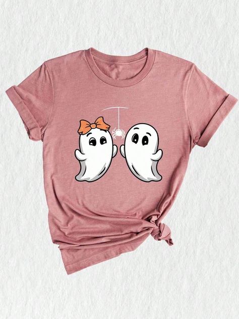 Introducing our Spooky Vibe Halloween T-Shirt, perfect for all the ghost enthusiasts out there! This shirt is designed to capture the essence of Halloween  while adding a touch of humor to your wardrobe. It features a cute and friendly ghost, boo-ing its way into your heart!  Our Ghost Boo Shirt is crafted with utmost care and attention to detail. The high-quality fabric ensures a comfortable and long-lasting wear, making it a must-have addition to your Halloween attire. Whether you're attending a costume party or simply enjoying the spooky season, this shirt is guaranteed to make a statement! Designed specifically for women, the Ghost Shirt Women is available in various sizes to ensure the perfect fit for everyone. The retro Halloween design adds a nostalgic touch, perfect for those who a Chalkboard Calendar, Plant Texture, Halloween Letters, Boo Shirts, Friendly Ghost, Ghost Design, Ghost Shirt, Geometric Graphic, The Ghost