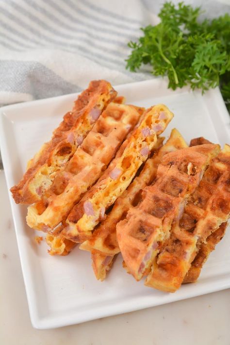 Keto Low Carb Ham And Cheese Chaffle Sticks – Appetizers – Side Dish – Lunch – Dinner Garlic Cheese Chaffle, Ham And Cheese Chaffle, Dash Mini Waffles Recipe, Ham Egg And Cheese Chaffle, Bacon Egg And Cheese Chaffle, Ham And Cheese Chaffle Keto, Cheese Chaffle, Chaffle Sandwich, Keto Chalaffles Recipes