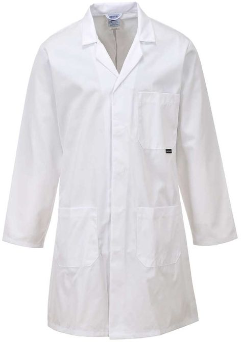 Laboratory Coat, White, Navy, Royal Blue, 2XL, 3XL, 4XL Laboratory Coat, Work Coat, Lab Coats, White Lab, Polycotton Fabric, Cotton Coat, Unusual Design, Professional Look, Dress Code