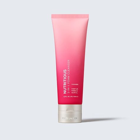 Nutritious 2-in-1 Foam Cleanser | Estée Lauder Estee Lauder Nutritious, Cosmetics Banner, Fragrance Ingredients, Skin Cleanser, Red Algae, Skin Science, Oil Skin Care, Estée Lauder, Skin Cleanser Products