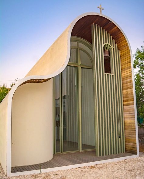 Beach Hut Architecture, Arches In Architecture, Arch Building, Arched Design, California Architecture, Recording Studio Design, Interior Design Gallery, Arch Architecture, Arch House