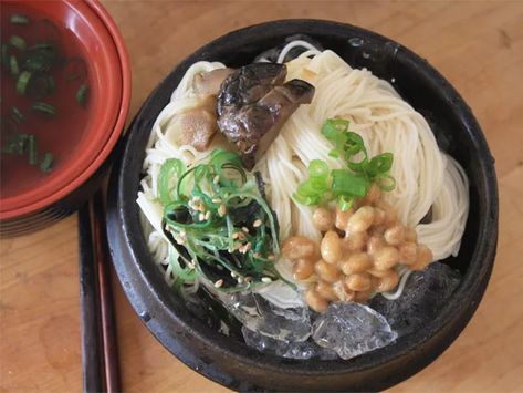 Velveting Meat, Somen Noodles, Japanese Side Dish, Serious Eats Recipes, Hungry Hearts, Wheat Noodles, Asian Noodle, Noodle Recipe, Cold Noodles