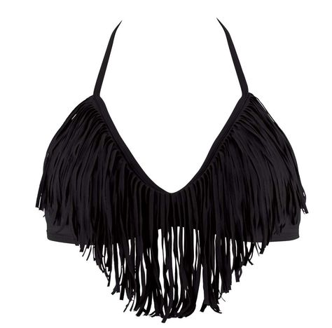 black fringe bikini top. need this. Black Fringe Top, Fringe Top, Summer Skin, L Space, Halter Tops, Black Fringe, Swimwear Cover Ups, Passion For Fashion, Halter Top